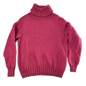 RARE RL83 Vintage Ralph Lauren Hand Knit in Great Britain Wool Sweater